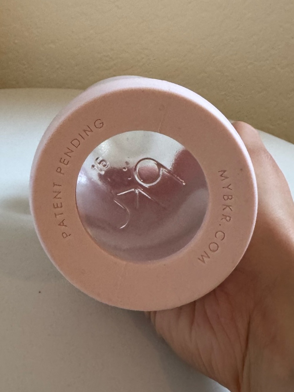 bkr x Too Faced " There's a chance this isn't water" Pink and White Little 16oz - Picture 4 of 4